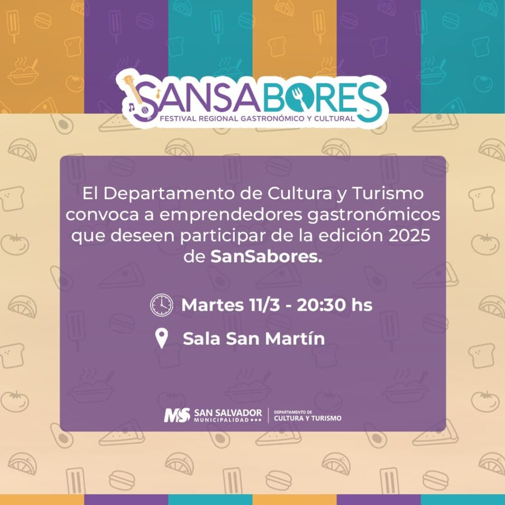 convocatoria a sansabores