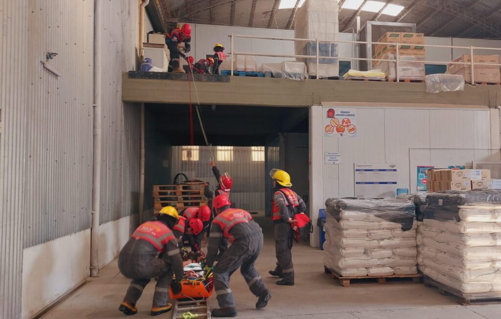 rescate en altura
