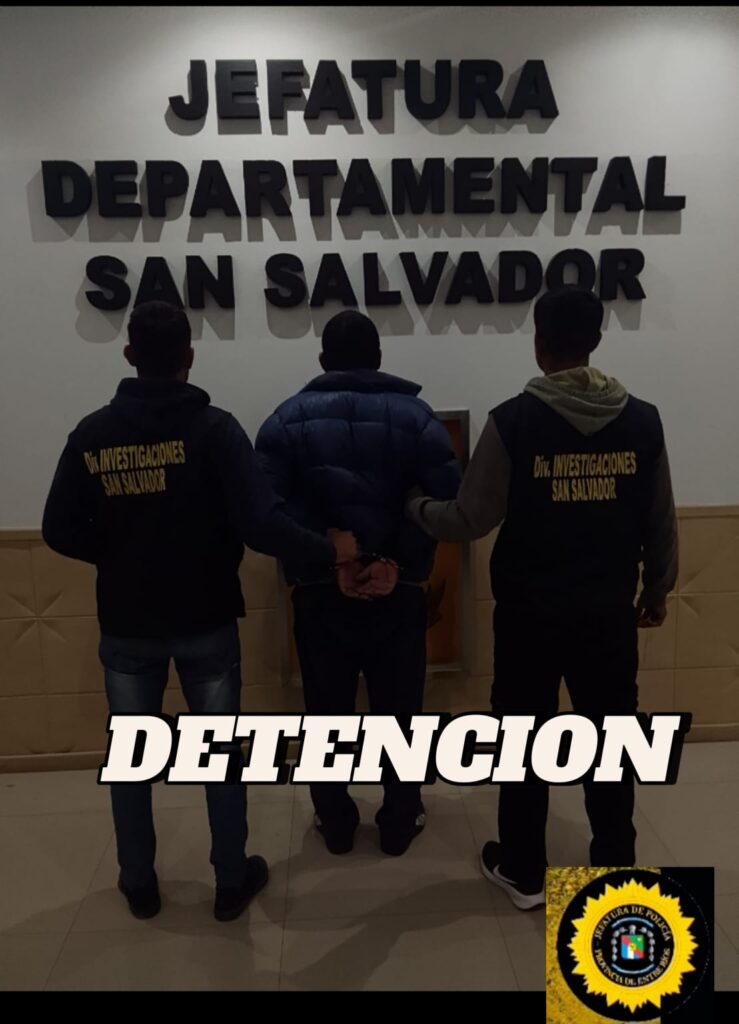 Detenido captura nacional