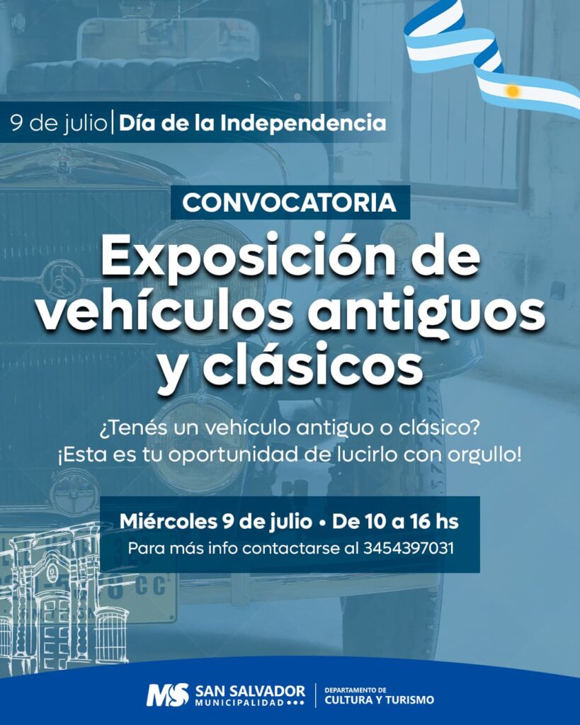 autos antiguos convocan