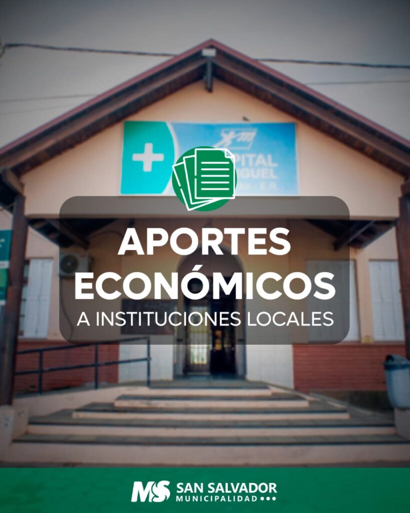 aportes a instituciones