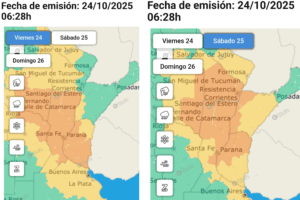 alerta viernes y sabado