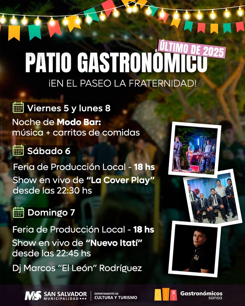 Patio gastronomico nueva