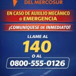 Seguridad Vial: ¿Cómo solicitar asistencia en la Autovía del Mercosur?