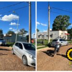 Accidente en Barrio Lourdes: menores de edad protagonizaron un choque frente al Centro de Salud