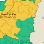 Alerta meteorológica por tormentas fuertes para este martes