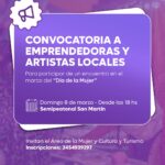 Convocatoria abierta: San Salvador celebrará el Día de la Mujer con una feria de emprendedoras y artistas
