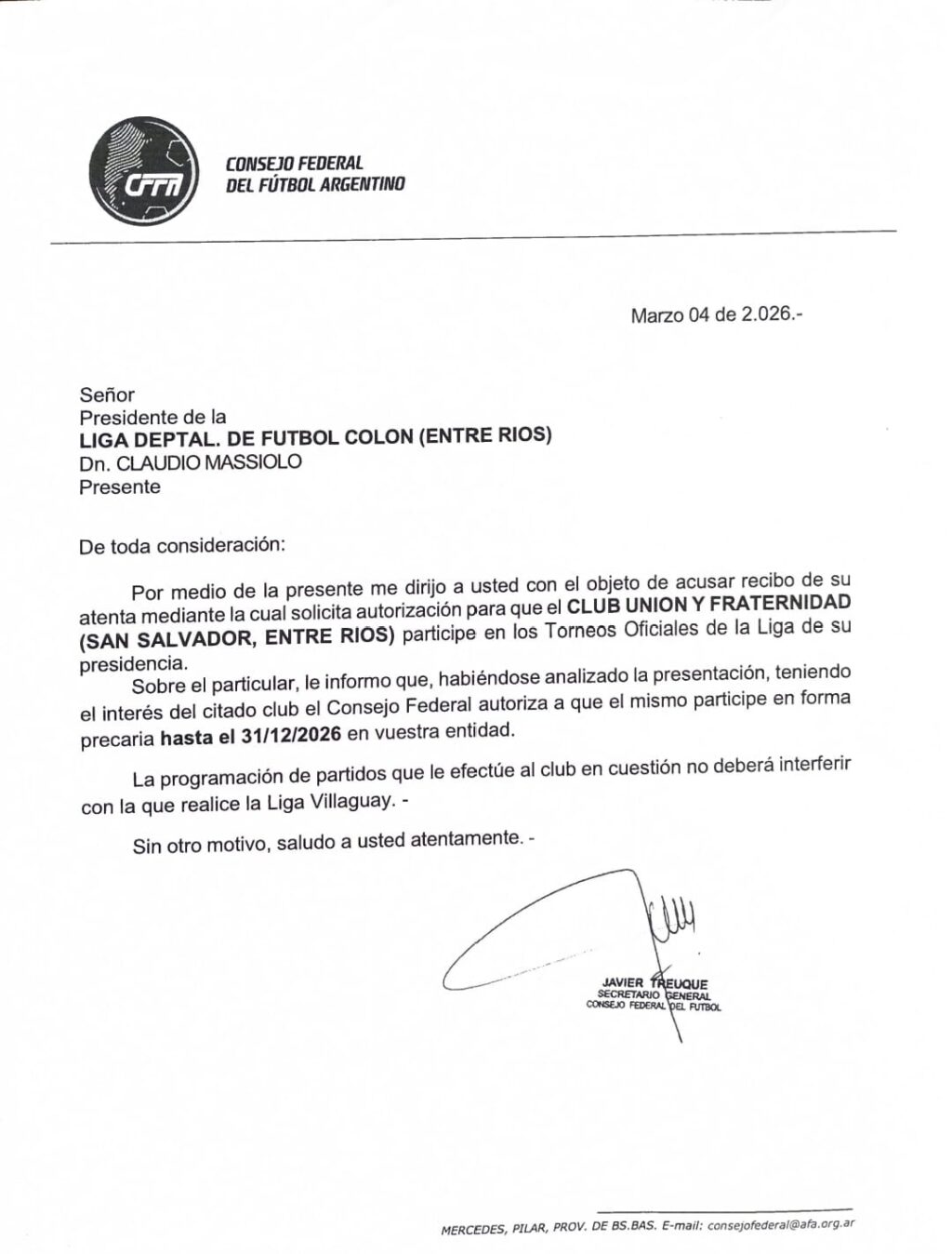 CFFA a Colon