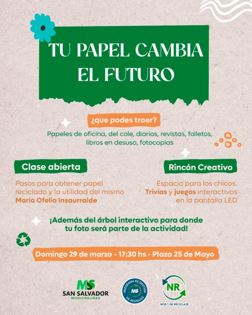 Tu papel cambia el futuro