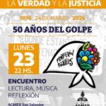 Memoria, Verdad y Justicia: AGMER San Salvador convoca a una vigilia a 50 años del golpe