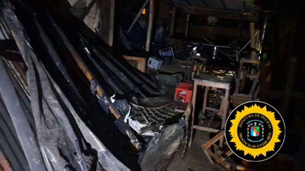 incendio en villaguay