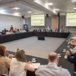 Frigerio dialogó con legisladores provinciales sobre la reforma previsional