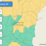 Emitieron una alerta amarilla por tormentas para este lunes