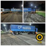 Incidente en Ruta 18: Un camión quedó atascado tras una maniobra imprudente y bloqueó el tránsito