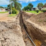 San Salvador: Importante recambio de cañerías en Av. Entre Ríos para optimizar el servicio de agua