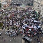 En una numerosa marcha, la multisectorial afirmó que la reforma previsional “es pérdida de derechos”
