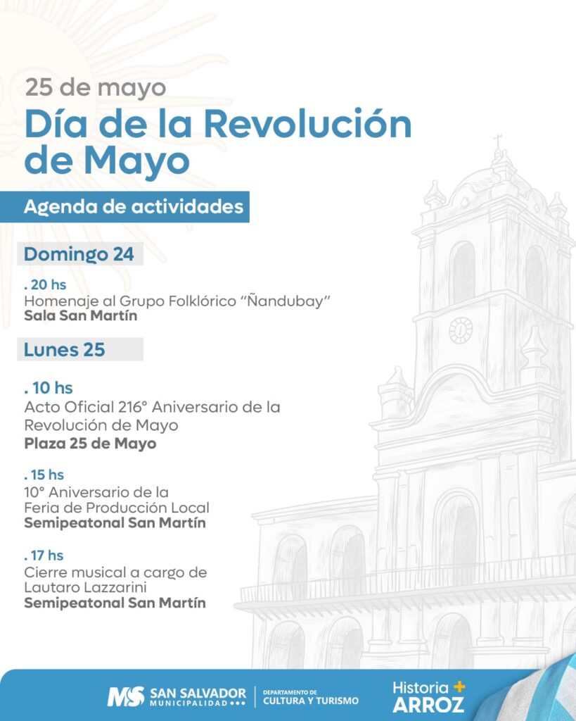 Acto 25 de mayo
