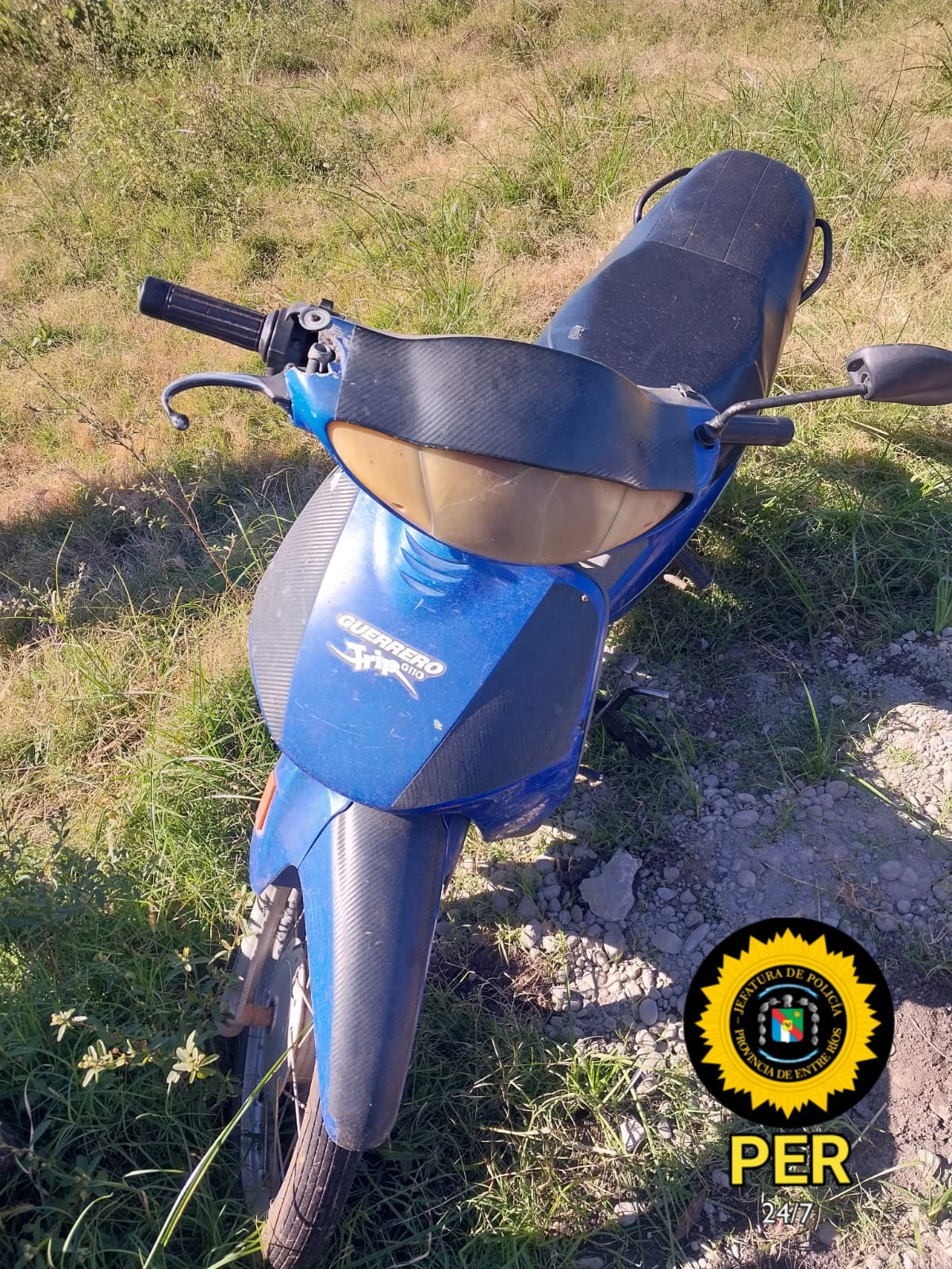 Operativo "Barrio Seguro": Secuestran una motocicleta con la numeración del motor limada