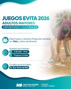 Juegos Evita Culturales 2026
