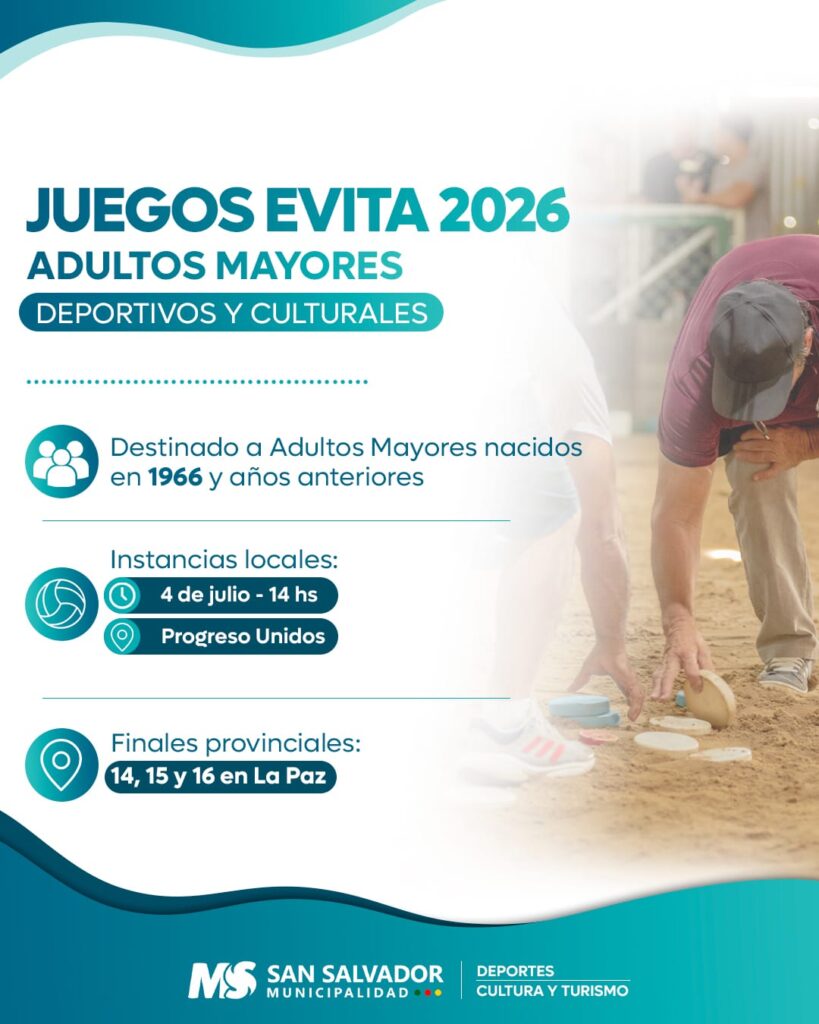 Juegos Evita Culturales 2026