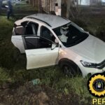 Despiste en el acceso a la ciudad: no hubo heridos