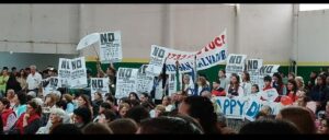 agmer protesta en G Campos