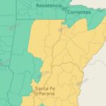 Alerta amarilla por tormentas para este lunes