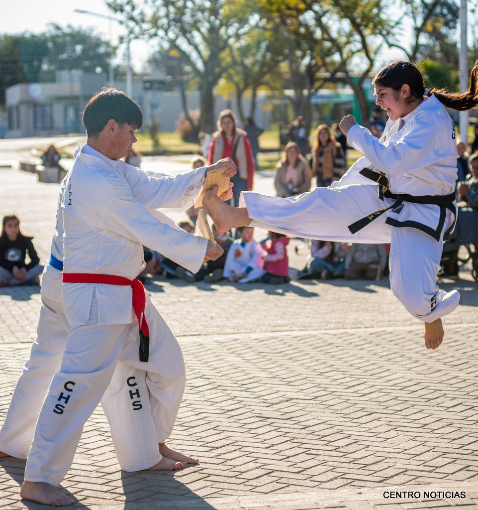 clase de taekwondo