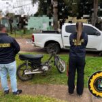 Recuperan motocicleta sustraída en San Salvador