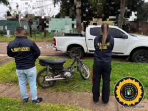 moto recuperada
