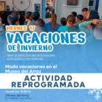 Reprogramación de las actividades recreativas por vacaciones de invierno