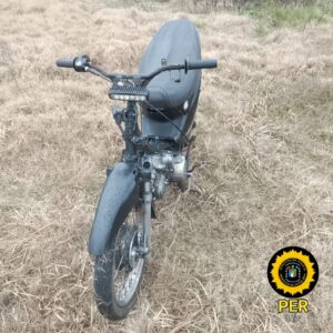 secuestran moto