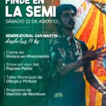 ¡Atención vecinos! Por cuestiones climáticas, la gran jornada recreativa de este sábado se muda a la Semipeatonal San Martín