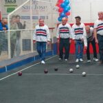 Una noche que quedará en la historia: Unión y Fraternidad inauguró la primera cancha de bochas con caucho flex de la provincia