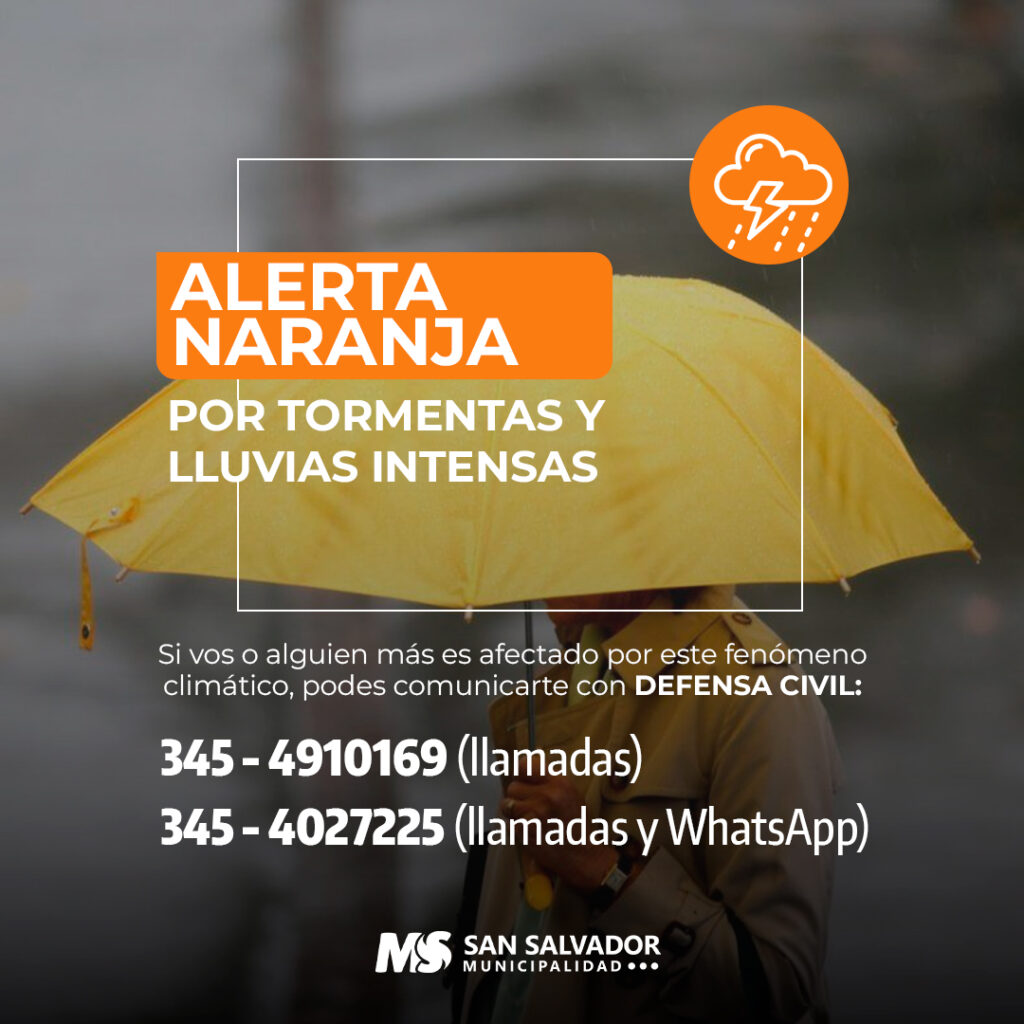 alerta naranja