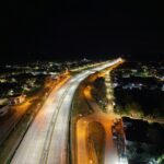 Autovía del Mercosur puso en valor la iluminación del  cruce vial en Ubajay