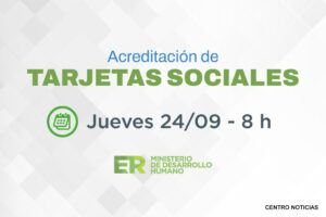 Acreditación Tarjetas Sociales - SEPT 26