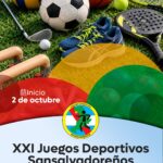 Llega una nueva edición: este mes se ponen en marcha los XXI Juegos Deportivos Sansalvadoreños