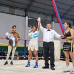 Cinturón y festejo para San Salvador: gran triunfo de Milagros Peñalba en el festival de boxeo de General Campos