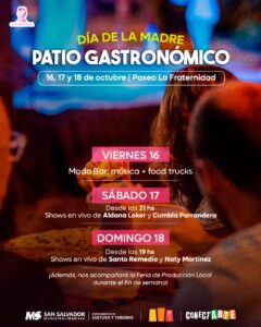 Patio Gastronomico dia de la Madre