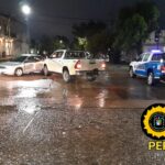Choque en el centro de la ciudad