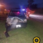 Despiste e impacto contra un árbol en avenida 9 de Julio: solo hubo daños materiales