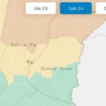 El SMN emitió alerta amarillo por tormentas para este viernes y sábado en diez departamentos