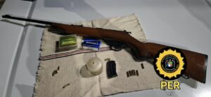 arma secuestrada