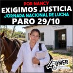 Dolor y reclamo docente: AGMER convocó a un paro nacional tras el femicidio de la maestra rural Nancy Godoy en Corrientes