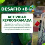 ATENCIÓN: Reprogramaron la jornada ambiental “Desafío +B” por inclemencias climáticas